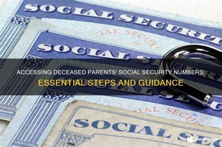Can I get my deceased parents Social Security?