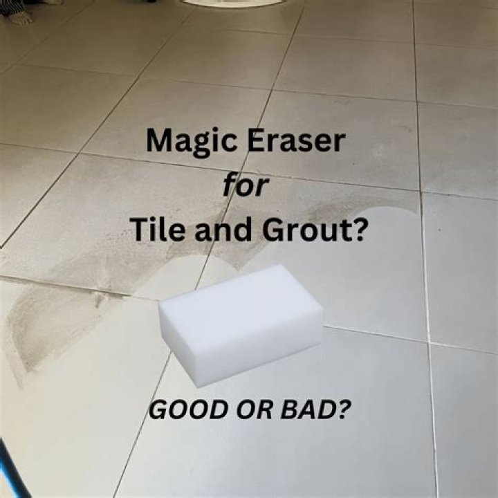 Can the Magic Eraser be used on bathroom tiles?