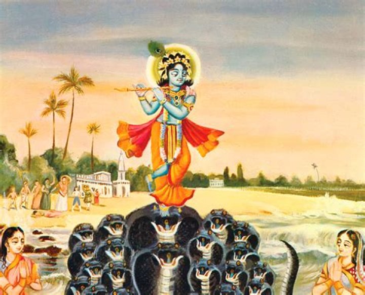 How did Lord Krishna look like?