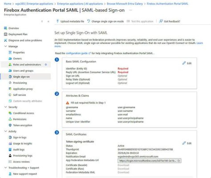 How do I fix SAML 2.0 authentication failed?