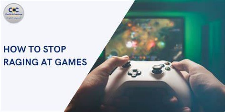 How do I stop raging at video games?