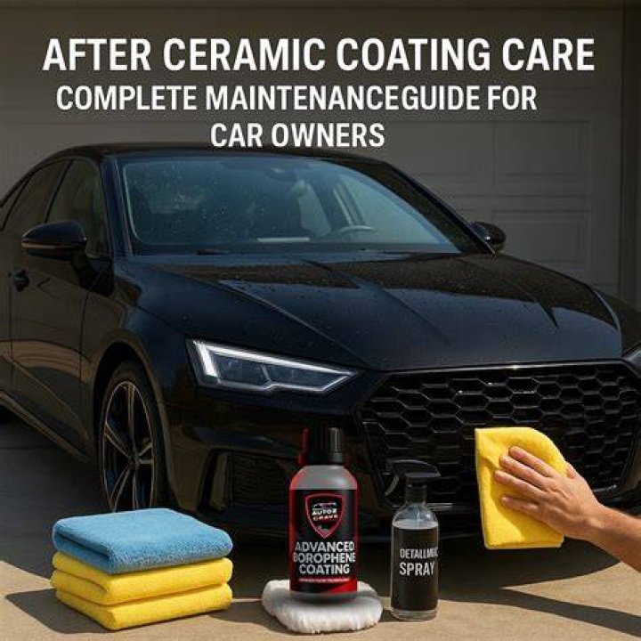 How do you care for a car after ceramic coating?