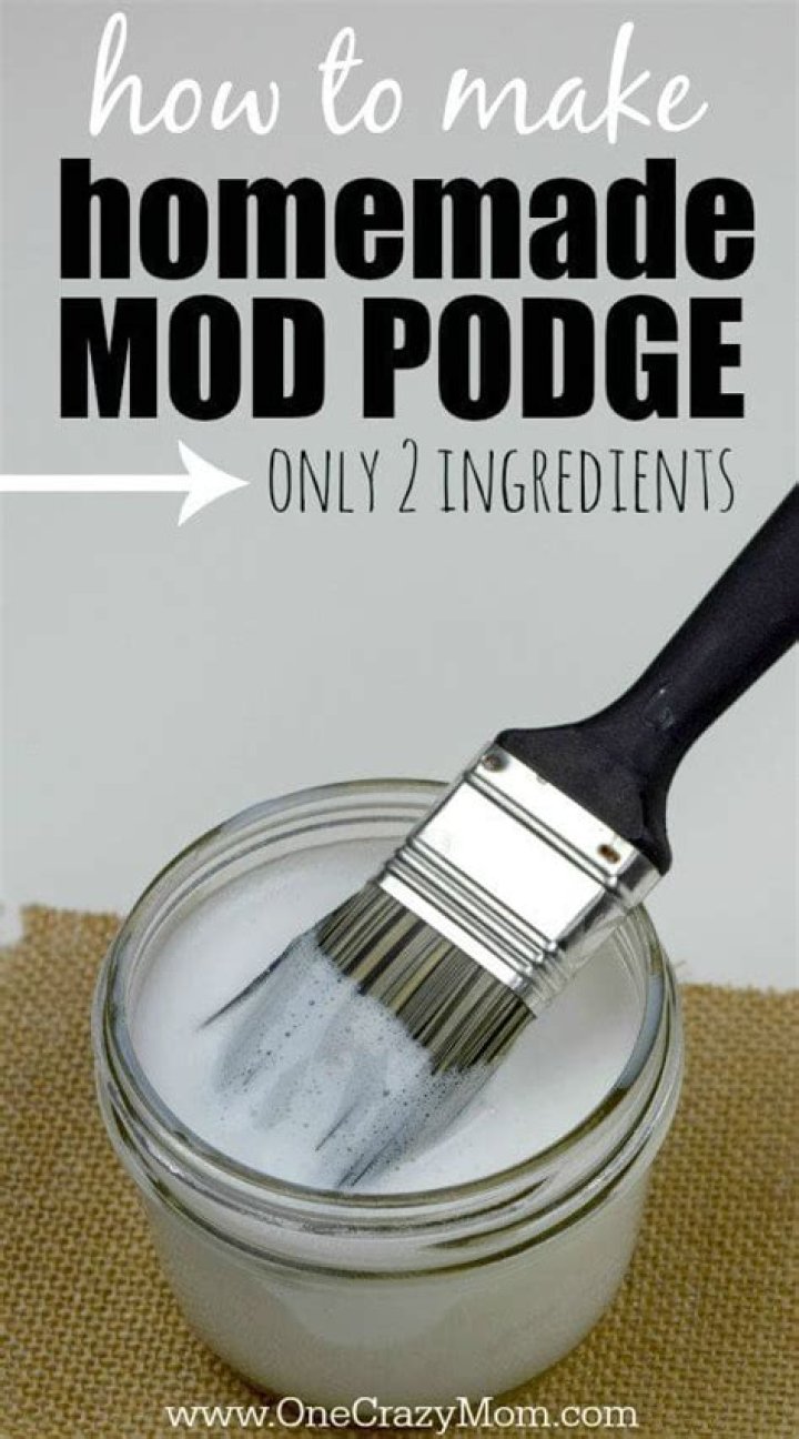 How do you make Mod Podge with cornstarch?
