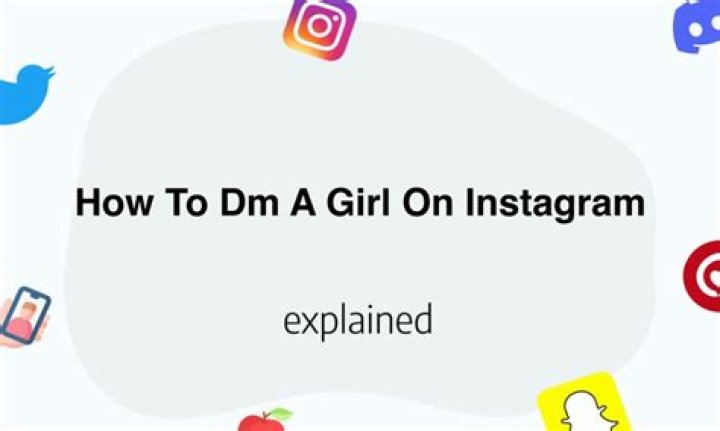 How do you slide a girl on Instagram DM?