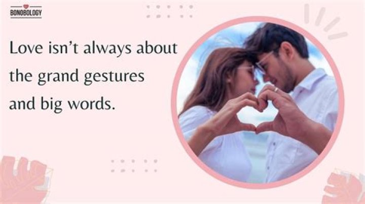 How do you tell someone you love them without actually saying it?