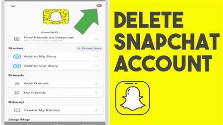 How fo you delete a Snapchat account?