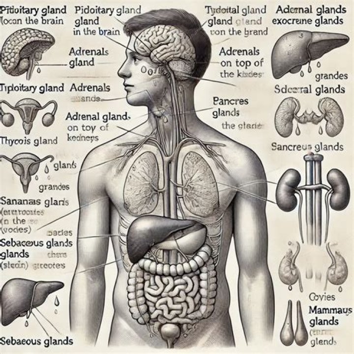 How many glands are there?