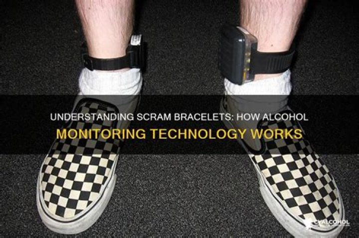How much alcohol does a SCRAM bracelet detect?