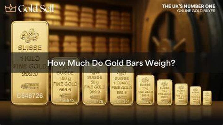 How much does a bar of gold weigh?