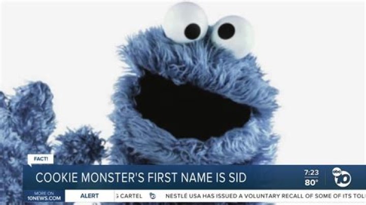Is Cookie Monster's real name is Sid?