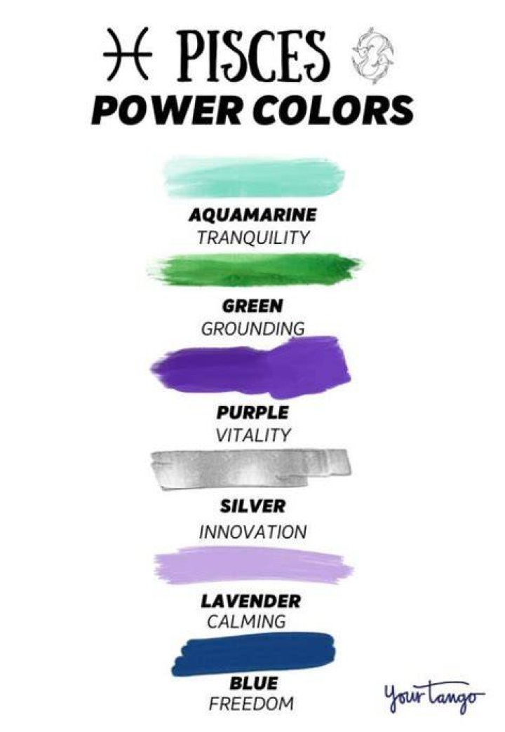 What color are Pisces eyes?