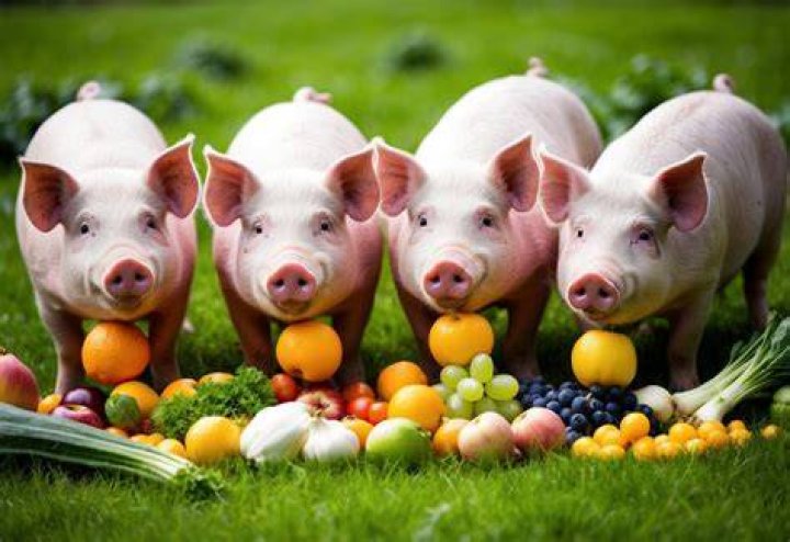 What do pigs do when they're happy?