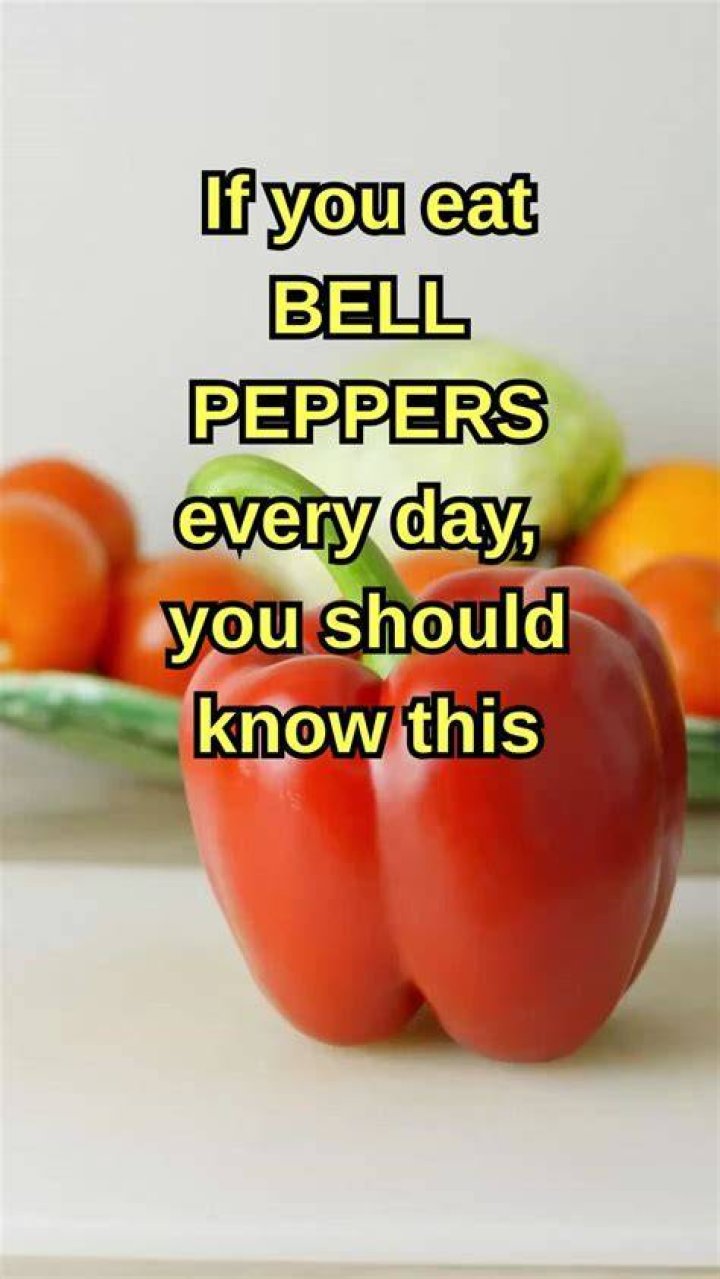 What happens if you eat bell peppers everyday?