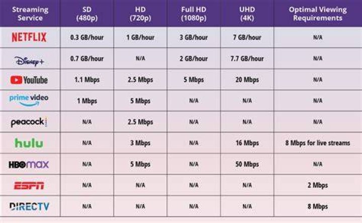 What internet speed do I need for Netflix?