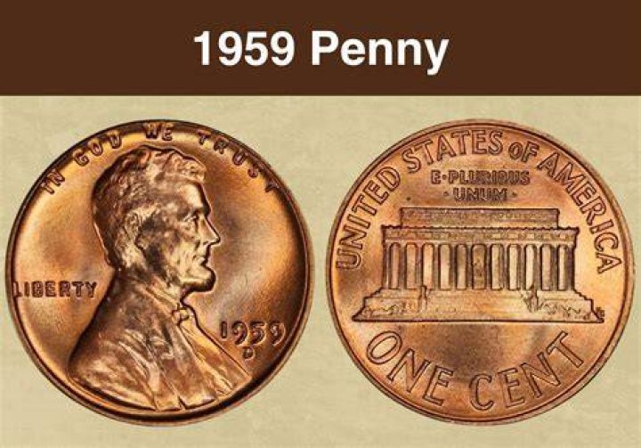 What is a 1959 1982 penny worth?