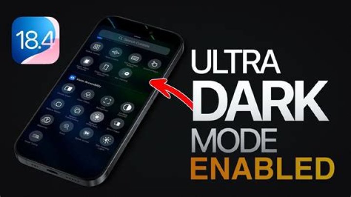 What is dark mode on iPhone?