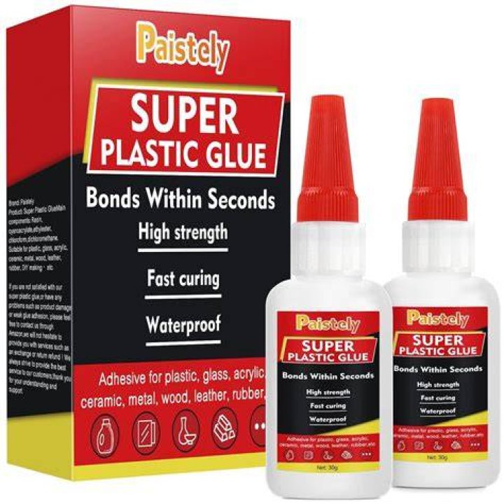 What is the strongest waterproof glue for plastic?