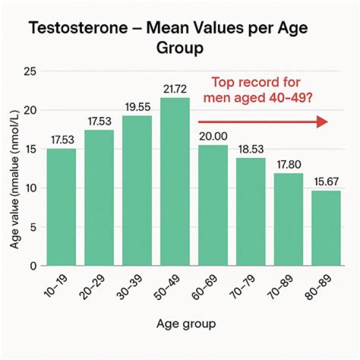 What time of day does male testosterone peak?