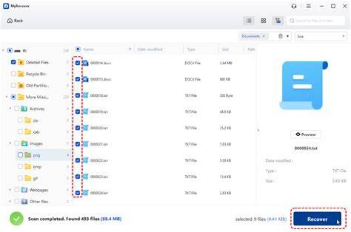 When can data not be recovered?