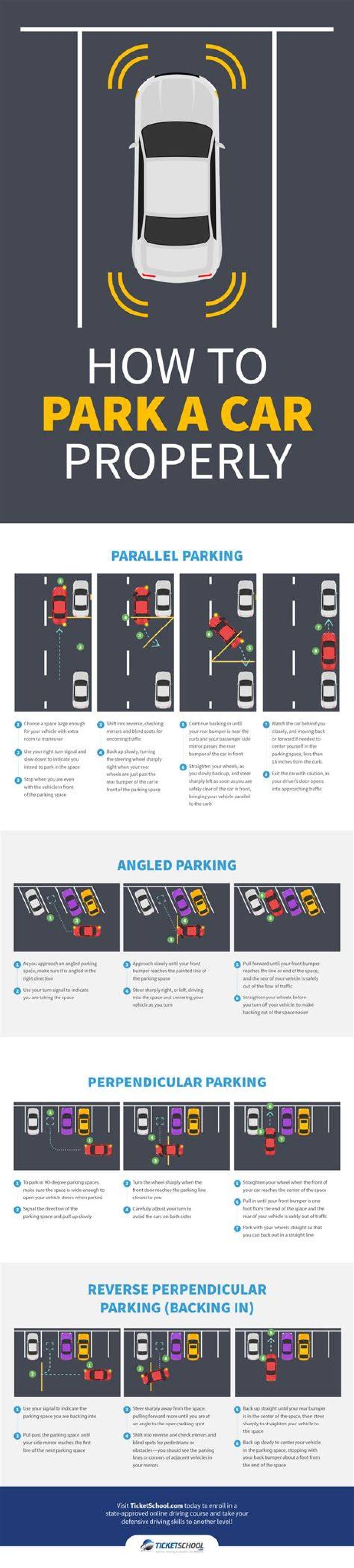 Where's the safest place to park a car at night?