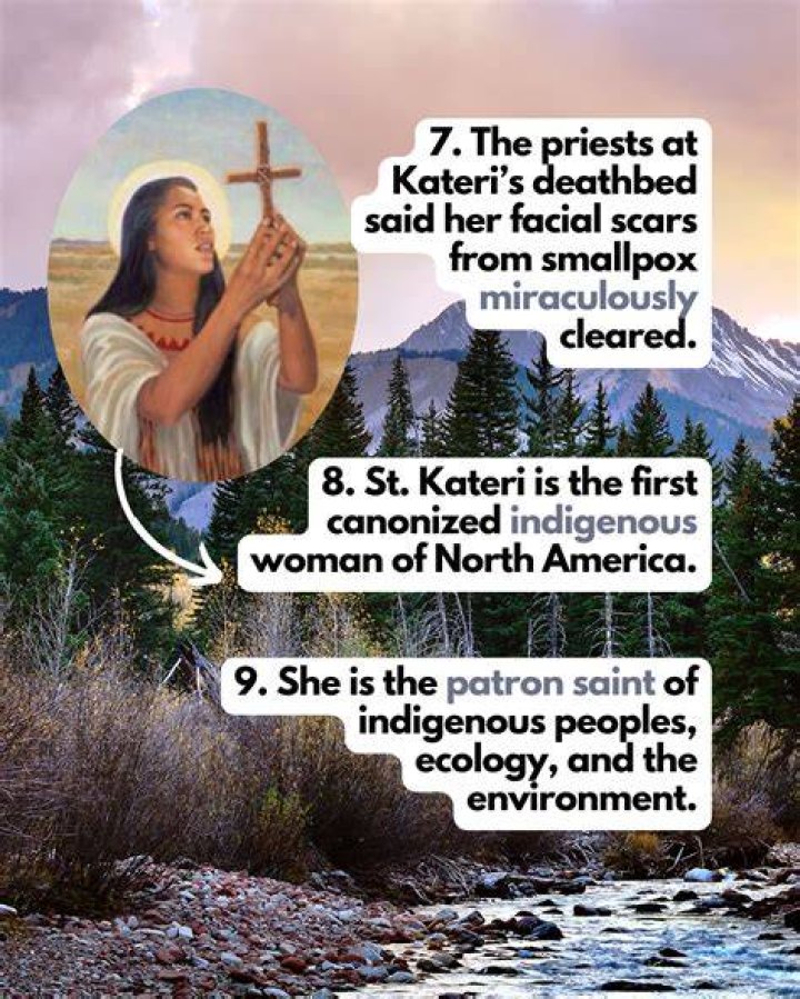 Who is the only American saint?