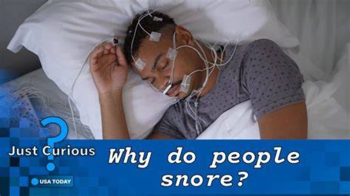 Why do most guys snore?